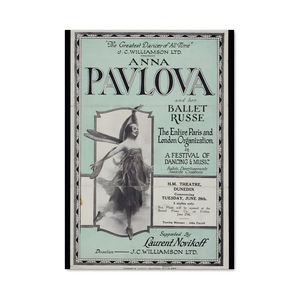 Poster Anna pavlova Royal